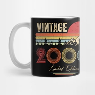 20th Birthday Gift T-Shirt - Retro Birthday - Vintage 2000 Mug